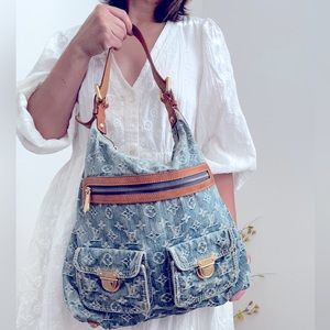 ✨💙🤍💯LOUIS VUITTON BAGGY HANDBAG 💙🤍✨